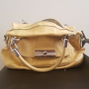 Yellow Coach Bag